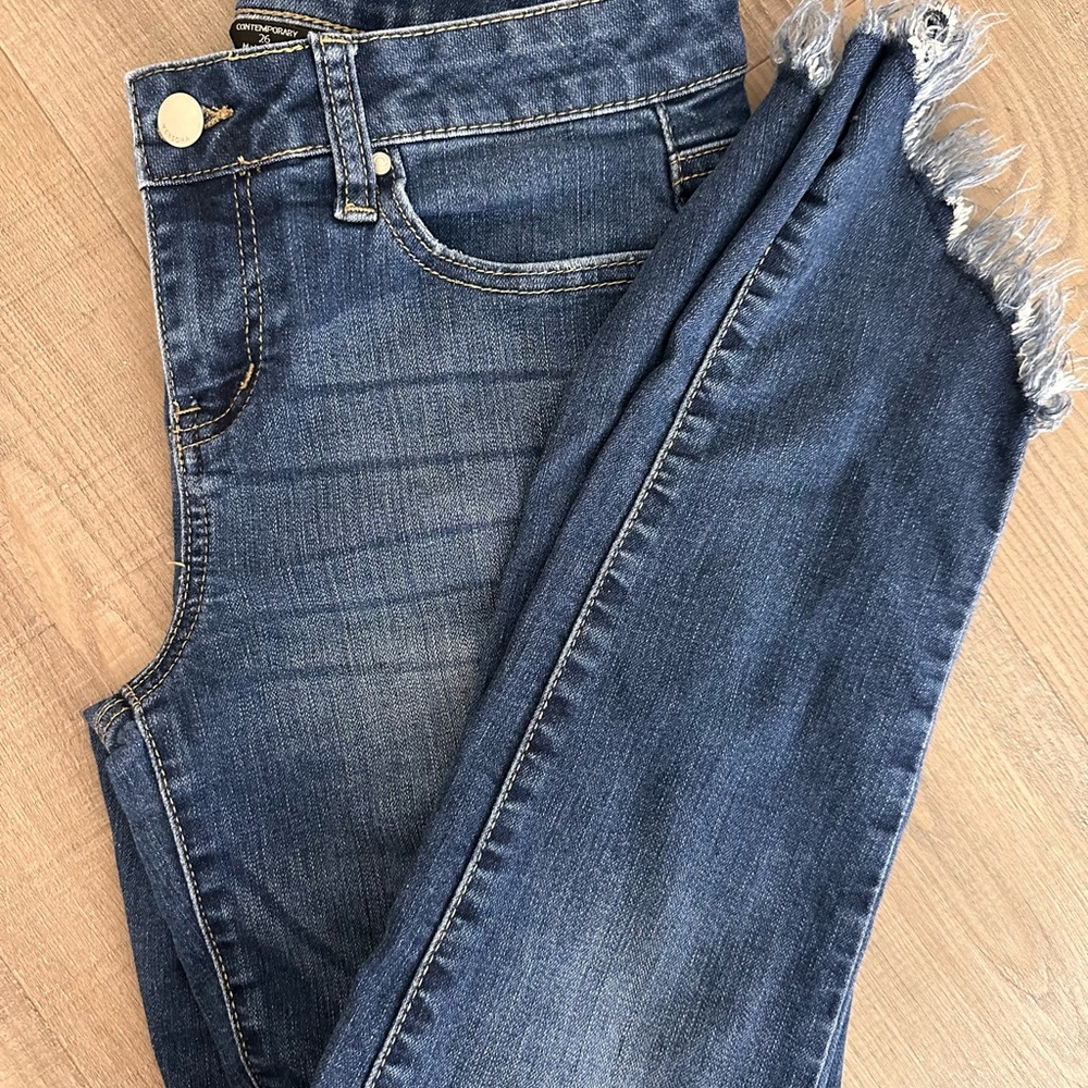 VERSONA Women's Blue Denim Jeans